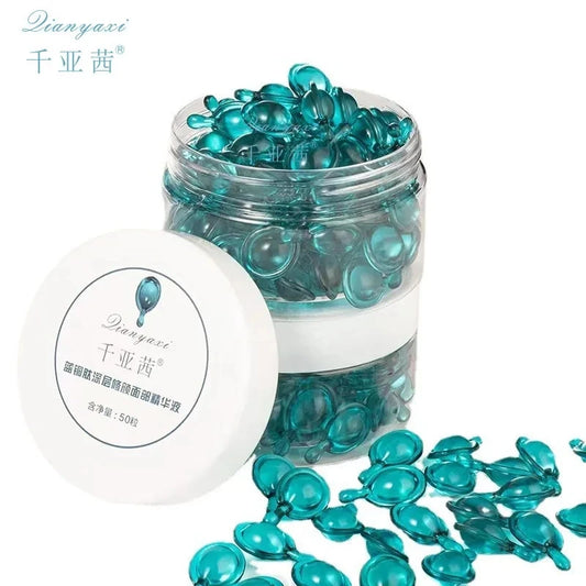 Blue Copper Peptide Capsule Face Serum – Hydrating & Firming