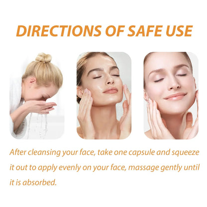 Collagen Face Serum Capsules – Hydrating & Brightening Care